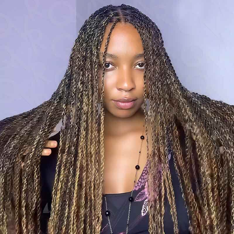 QVR #P4/30/27 Color Afro Kinky Bulk Human Hair For Braiding Dreadlock Hair