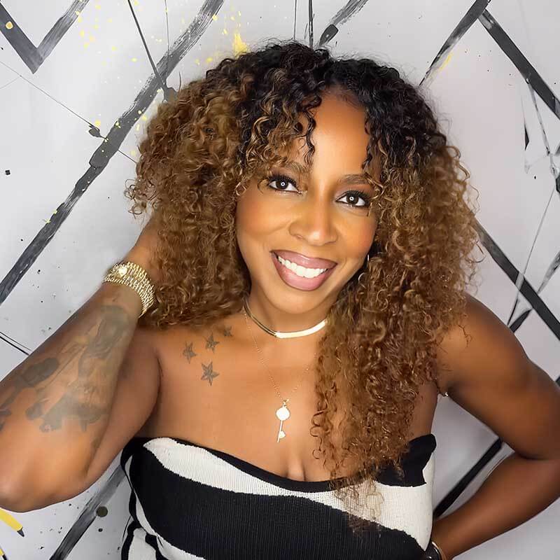 QVR Premium Chinese Hair Small Kinky Curly Virgin Human Crochet Hair Ombre #T1B/30 Machine Made Feather Crochet Hairstyles