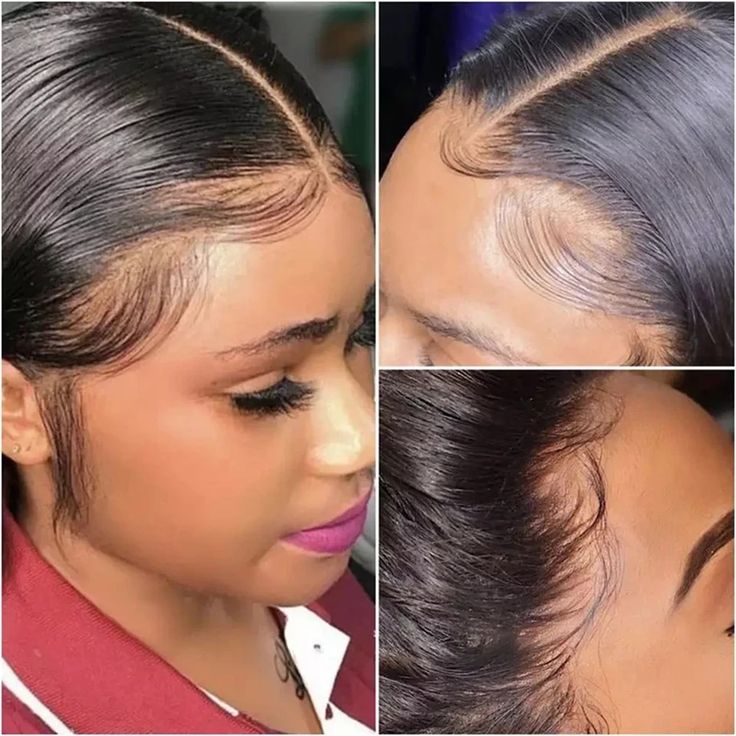 QVR Bob 13x4 Lace Frontal Wigs Brazilian Straight Black Virgin Human Hair Wigs