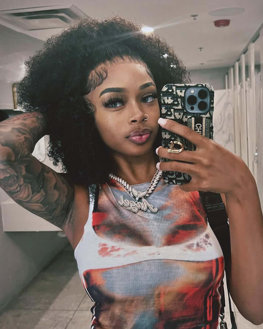 QVR Kinky Curly Short Bob Wigs 13x4 Lace Virgin Human Hair Wigs
