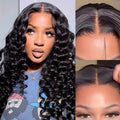 QVR Pre-plucked Loose Deep Wave 7x5 Lace Wig Pre-Bleached Wear&Go Wigs