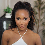 QVR Body Wave Crochet Hair Natural Black Machine Made Feather Human Hair Extension