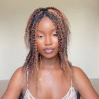 QVR #P4/30/27 Color Afro Kinky Bulk Human Hair For Braiding Dreadlock Hair