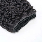 QVR Burmese Curly Hair Bundle With Spiral curls Double Drawn Virgin Human Hair Weave