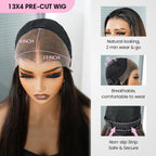 QVR Burmese Curly 5X5 Lace Closure Wig Wear To Go 4Pre Design Virgin Human Hair Wigs