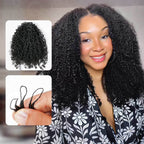 Member Sale| QVR Burmese Curly Crochet Hair Natural Black