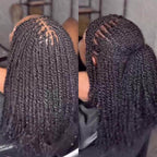 QVR Brazilian Remy Hair Afro kinky Bulk Human Hair For Braiding Dreadlock Hair