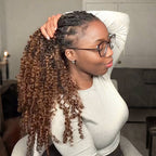 QVR #T1B/30 Feather Crochet Human Hair Burmese Curly Machine Made Crochet Weave Hair Extensions