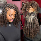 QVR Dark Brown Afro kinky Bulk Hair Extensions For Braiding Dreadlock Human Hair