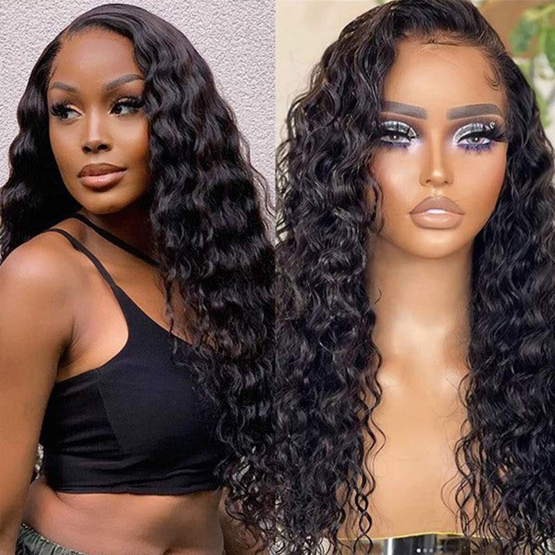 QVR 7x5 Glueless Lace Straight Wig With Pre Plucked Hairline 180% Density