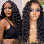 QVR 7x5 Glueless Lace Straight Wig With Pre Plucked Hairline 180% Density