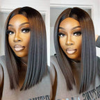 QVR 15A Unprocessed Mono Net Short Bob Glueless Wig Natural Parting and Virgin Human Hair Wigs