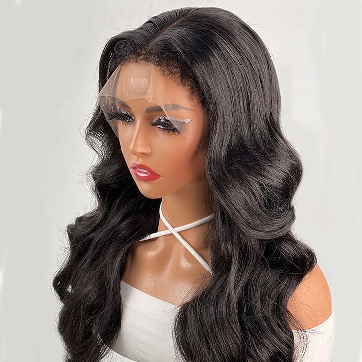 QVR Curly Edges 13x4/13x6 Lace Frontal Wigs Body Wave With Realistic Type 4 Hairline