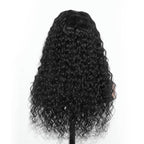 QVR Pre-Bleached Deep Wave 7x5 Lace Wig Glueless Human Hair Wigs