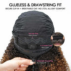 QVR Miracle Knots X Half Wig Hack Seamless Miracle Braids Human Hair Crochet Weave Hair Extension