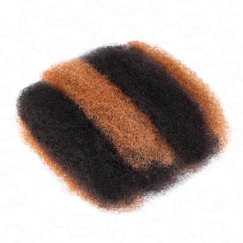 QVR #P4/30/27 Color Afro Kinky Bulk Human Hair For Braiding Dreadlock Hair