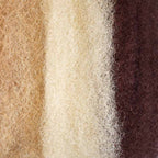 QVR 3 In 1 Afro Kinky Bulk Three Colors #32/16/613 Human Hair For Braiding Dreadlock Hair