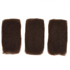 QVR #1B+#4 Two Colors Afro Kinky Bulk Human Hair For Braiding DreadLock