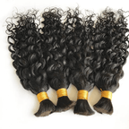 QVR Water Wave Bulk Hair Extensions for Boho Knotless Braiding