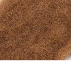 QVR Affordable Afro Kinky Bulk Human Hair Auburn Color For Braiding DreadLock