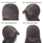 QVR 12A Grade Kinky Curly Wig Brazilian Human Hair Wigs With Bangs Full Machine Made Fringe Wigs