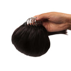 QVR Body Wave Crochet Hair Natural Black Machine Made Feather Human Hair Extension