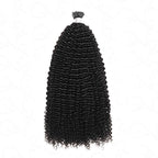 QVR Afro Kinky Curly I Tip Hair Extensions Natural Black Human Hair