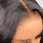 QVR Body Wave Real Brazilian Black Hair Lace Wigs Hair 180% Density 13x4 Lace Frontal Wigs
