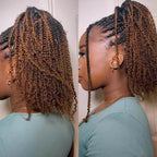 QVR Human Afro Kinky V Bulk Natural Curly Hair for Kinky Twist Crochet Braiding Hair