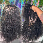 QVR No Short Hair Upgraded Afro Kinky Bulk Human Hair for Braiding & Mini Twists