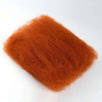 QVR Ginger Orange Afro kinky Bulk Hair Extensions For Braiding Dreadlock Human Hair