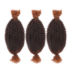 QVR Ombre Spring Twist Hair T1B/30 Color Type 3C 4A Hair Extensions