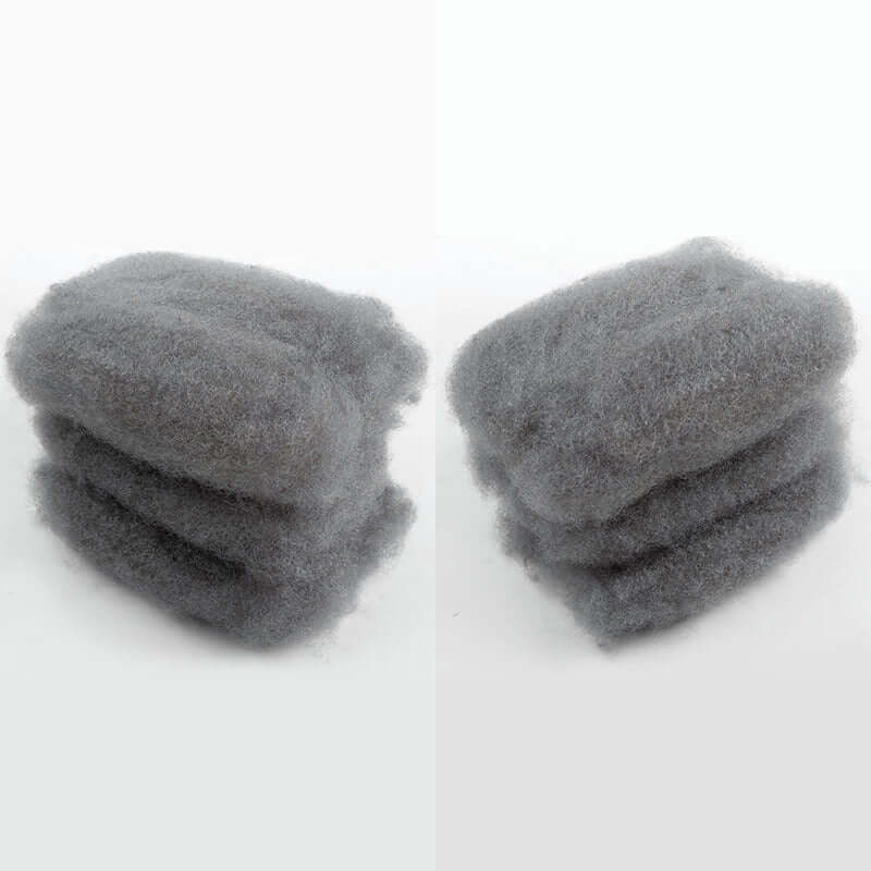 QVR Brazilian Grey Color Remy Hair Afro kinky Bulk Human Hair For Braiding Dreadlock Hair