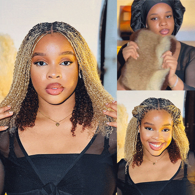 QVR #P4/30/27 Color Afro Kinky Bulk Human Hair For Braiding Dreadlock Hair
