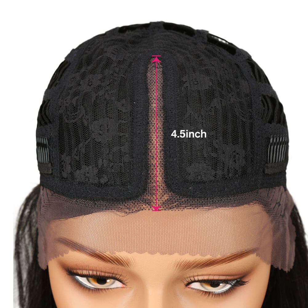 QVR Lace Front Human Hair Wigs 16 Inches Short Straight Wigs For Black Women | Page