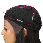 QVR Lace Front Human Hair Wigs 16 Inches Short Straight Wigs For Black Women | Page
