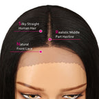 QVR Lace Front Human Hair Wigs 16 Inches Short Straight Wigs For Black Women | Page